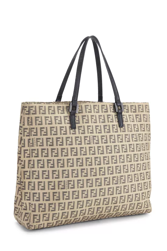 Beige Zucchino Canvas Tote Small, , large image number 1