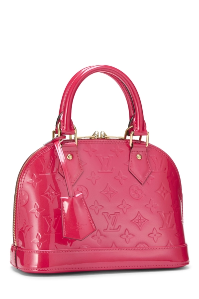 Louis Vuitton Rose Pop Monogram Vernis Alma BB — photo 2