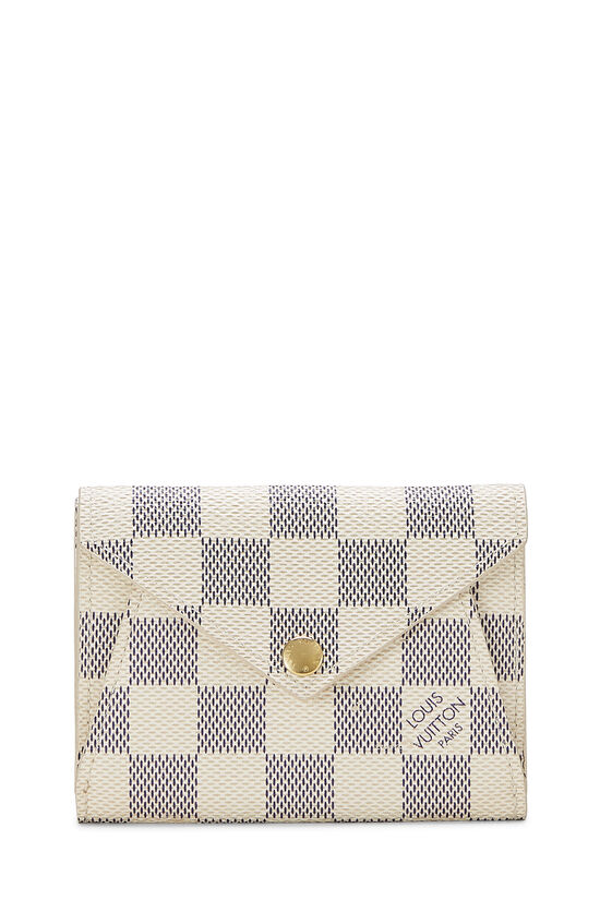 Damier Azur Canvas Origami Compact Wallet, , large image number 0