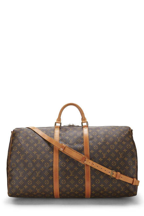 Monogram Canvas Keepall Bandouliere 60, , large image number 0