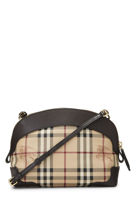 Brown Haymarket Check Coated Canvas Primrose Crossbody Small, , large image number 3