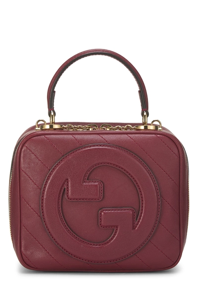 Gucci Red Leather Soho Shoulder Bag