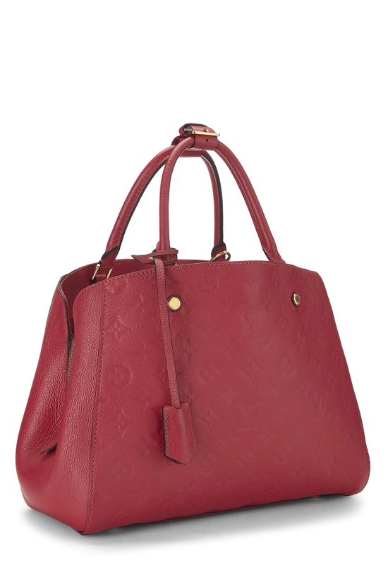 Red Monogram Empreinte Montaigne MM, , large image number 1