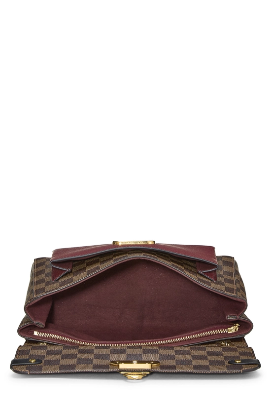 Burgundy Damier Ebene Vavin PM NM, , large image number 5