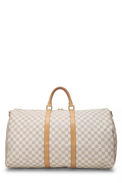 Louis Vuitton Damier Azur Keepall Bandouliere Bag 55 — photo 1