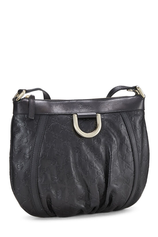 Black Guccissima Abbey Messenger Small, , large image number 1