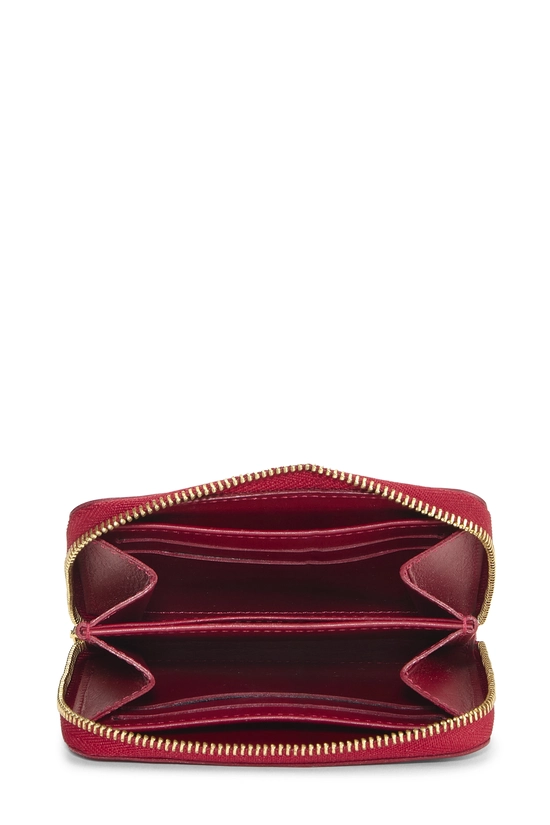 Poppy Monogram Vernis Rayures Zippy Coin Purse, , large image number 3