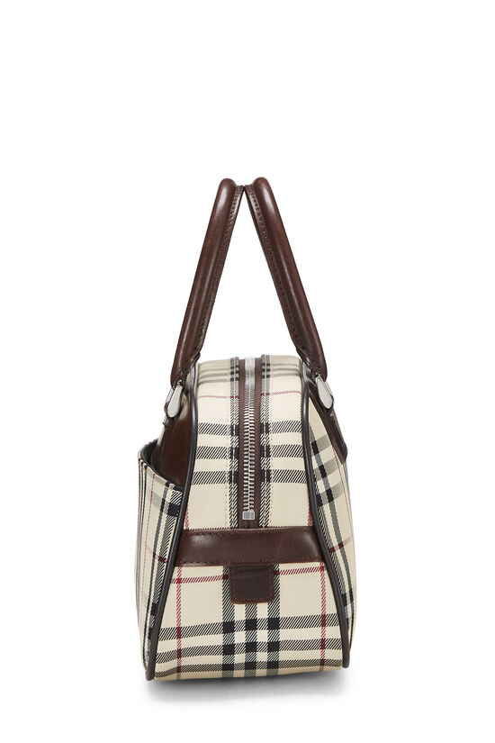 Authentic Burberry Vintage small alma bag with sling