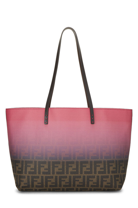 Pink Zucca Coated Canvas Roll Tote, , large image number 0