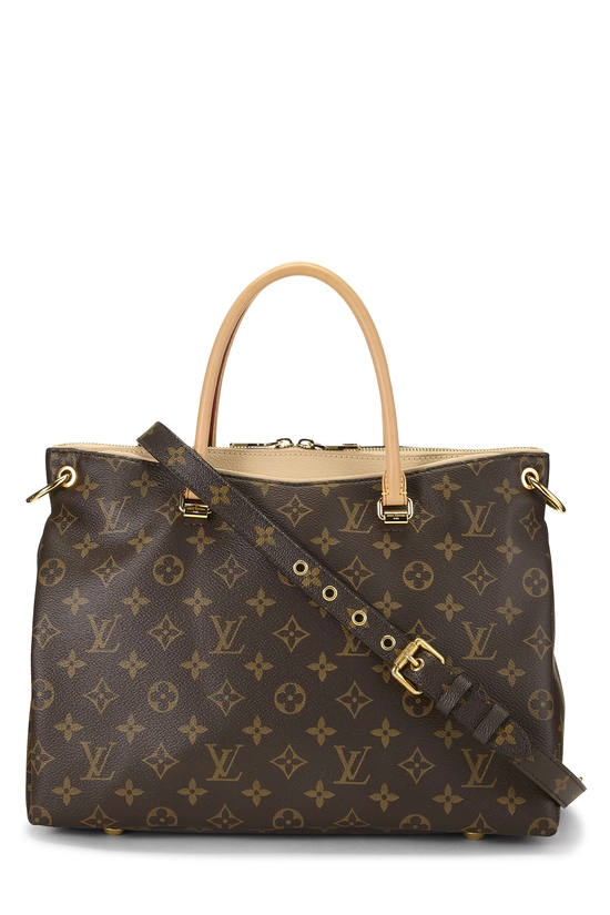 Beige Monogram Canvas Pallas, , large image number 3