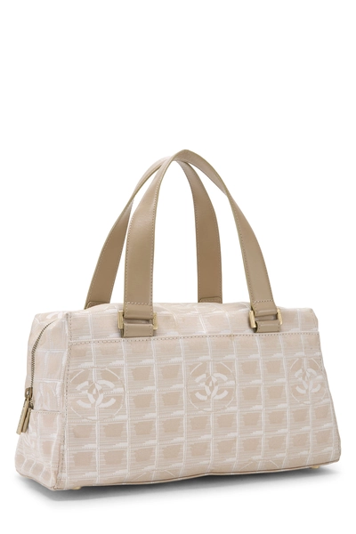 Chanel Beige Nylon Travel Line Handbag — photo 2
