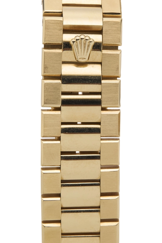 18K Gold Oyster Quartz Day-Date President 19018 36mm, , large image number 4