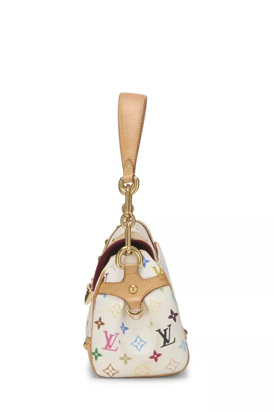 Takashi Murakami x Louis Vuitton White Monogram Multicolore Beverly MM, , large image number 2