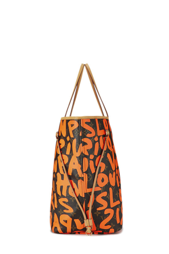 Stephen Sprouse x Louis Vuitton Orange Graffiti Neverfull GM, , large image number 2