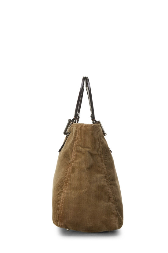 Brown Corduroy Handbag Small, , large image number 2