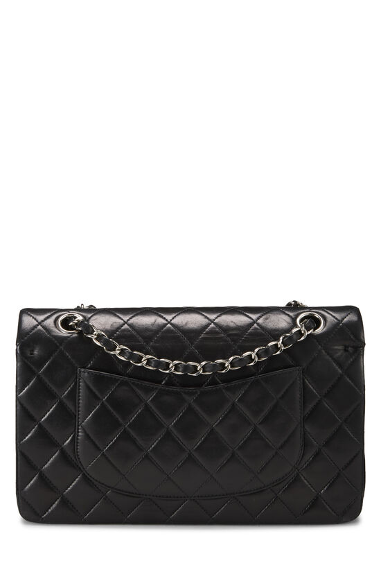 Black Quilted Lambskin Classic Double Flap Medium, , large image number 3
