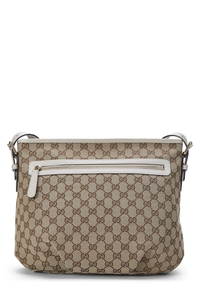 Gucci Original GG Canvas Zip Pocket Crossbody