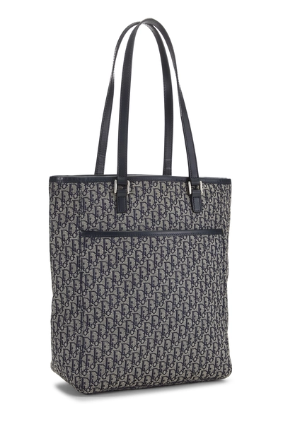 Navy Trotter Canvas Tote, , large