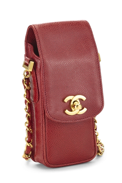 Red Caviar Phone Holder, , large