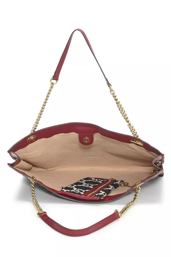 Multicolor Tweed Web Rajah Tote Large, , large image number 5