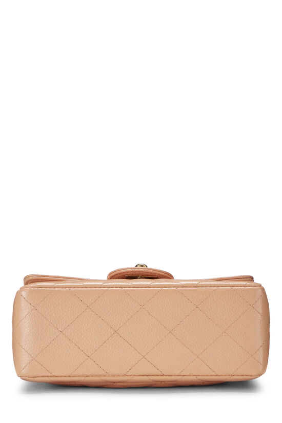 Pink Quilted Caviar Half Flap Mini, , large image number 5