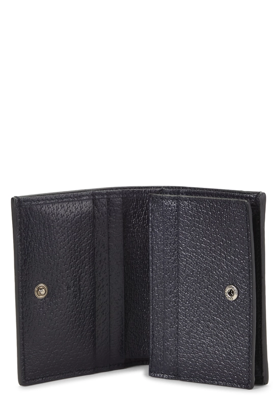 Navy GG Supreme Ophidia French Wallet, , large image number 3