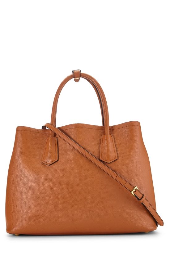 Orange Saffiano Double Bag Medium, , large image number 3