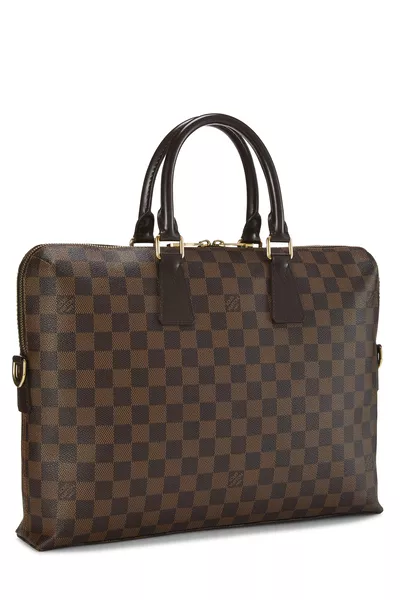 Louis Vuitton Brown Damier Ebene Porte Documents Jour — photo 2