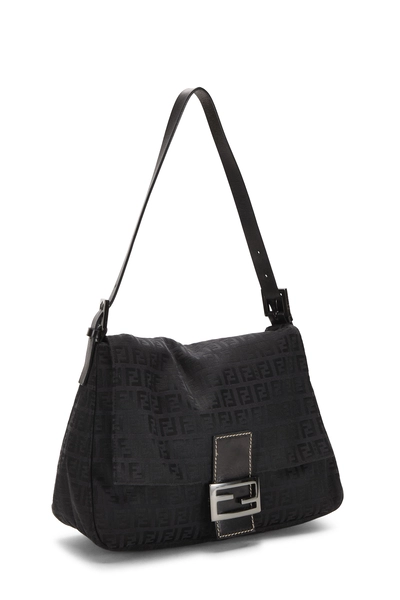 Fendi Black Zucchino Canvas Mama — photo 2