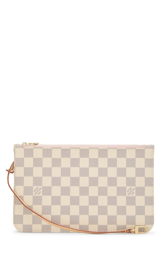Damier Azur Neverfull Pouch MM NM, , large image number 0