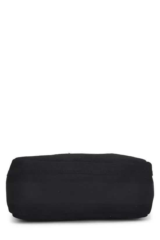 Black Terry Cloth 'CC' Beach Set, , large image number 4