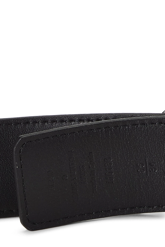 Black Monogram Eclipse Initiales Ceinture 85, , large image number 3