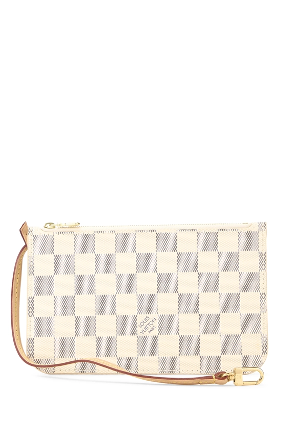Damier Azur Neverfull Pouch PM, , large image number 0