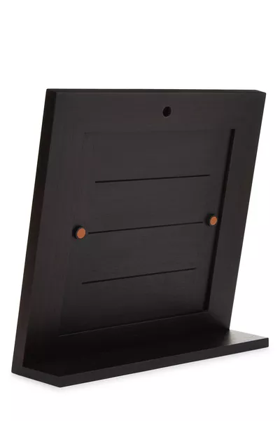 Orange Leather Pleiade Mirror Frame Large, , large