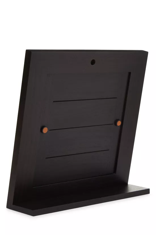 Orange Leather Pleiade Mirror Frame Large, , large image number 1