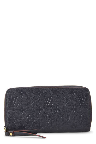 Bleu Infini Monogram Empreinte Zippy Wallet