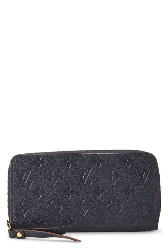 Bleu Infini Monogram Empreinte Zippy Wallet, , large image number 0