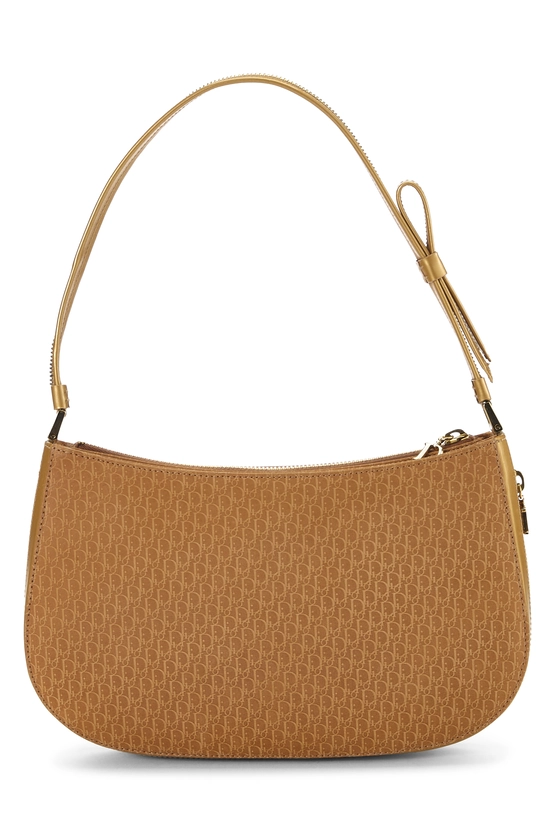 Brown Suede Satchel Shoulder Bag, , large image number 3