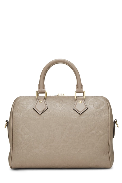 Louis Vuitton Grey Empreinte Speedy Bandouliere 25 — photo 1