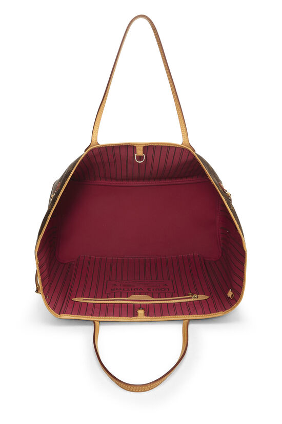 Louis Vuitton Raspberry Monogram Canvas Neverfull GM NM  