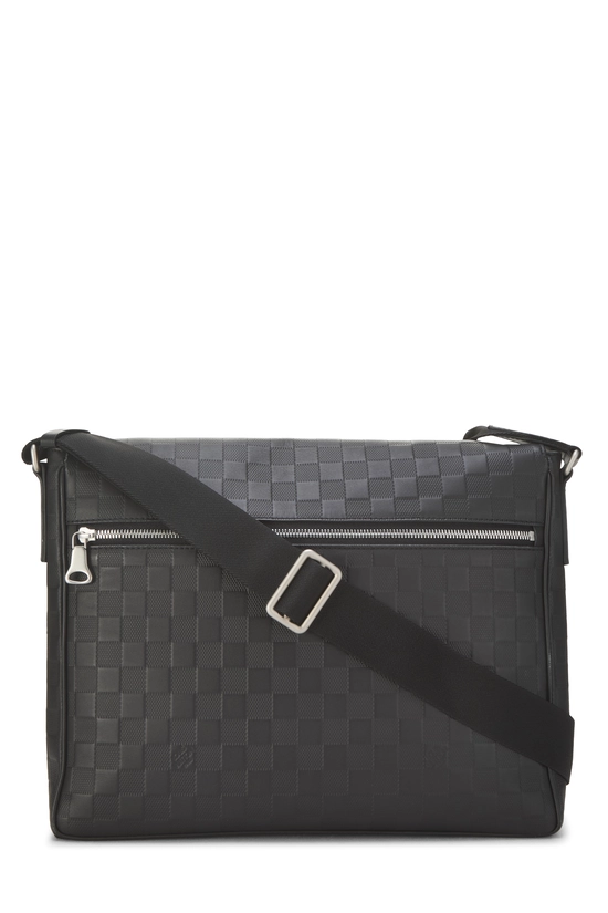 Black Damier Infini District Messenger MM, , large image number 3