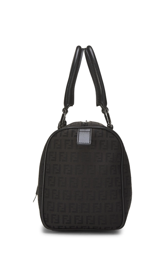 Pre-Owned Black Zucchino Boston Bag Small QBB04JCRKH002