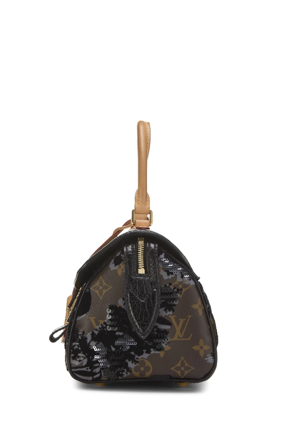 Black Monogram Fleur de Jais Carrousel Bag, , large image number 2
