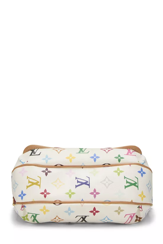 Takashi Murakami x Louis Vuitton White Monogram Multicolore Patty, , large image number 4