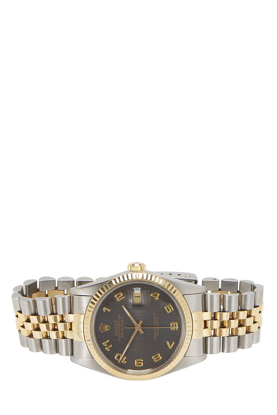 Stainless Steel & 18K Yellow Gold Arabic Computer Datejust 16013 36mm, , large image number 2