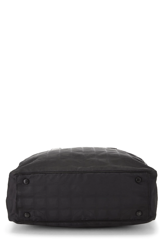 Black Nylon Travel Line Tote Medium, , large image number 4