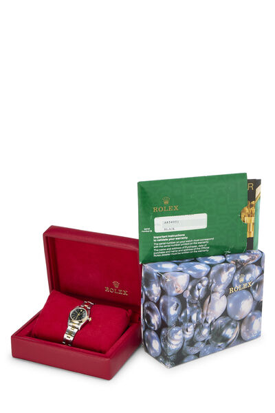 Black Two-Tone Oyster Perpetual 76183 26mm, , large