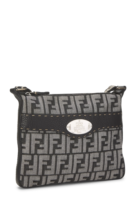 Black Zucca Canvas Selleria Messenger, , large image number 1
