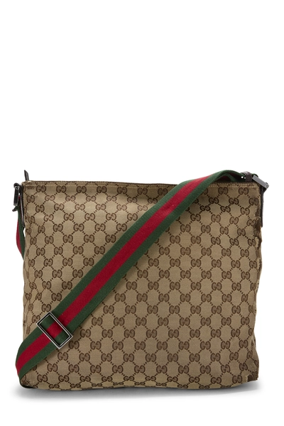 Gucci Original GG Canvas Web Pocket Messenger — photo 2