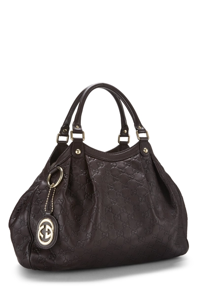 Gucci Brown Guccissima Sukey Tote — photo 2